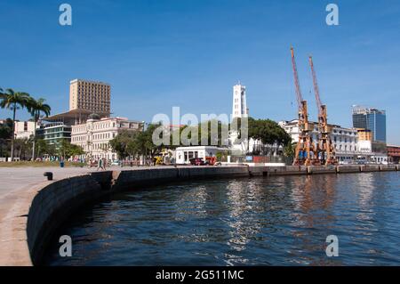 Porto Maravilha (porto meraviglioso) della città di Rio de Janeiro Foto Stock