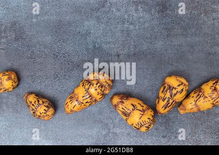 Oca, tubero utilizzato nella cucina peruviana e le Ande americane Foto Stock