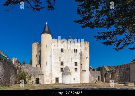 FRANCIA. VENDEE (85), ISOLA DI NOIRMOUTIER, CASTEL MUSEO NOIRMOUTIER Foto Stock