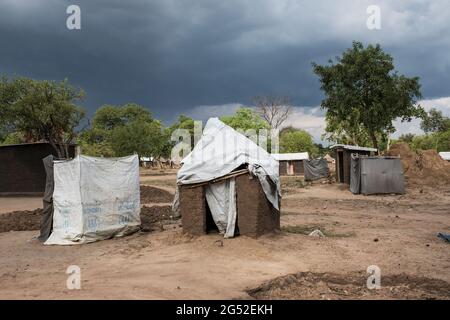 Bidibidi, Morobi, campo profughi, Uganda, Africa Foto Stock