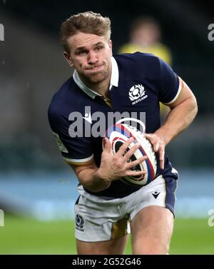 File photo datato 06-02-2021 del Chris Harris scozzese. Data di emissione: Venerdì 25 giugno 2021. Foto Stock