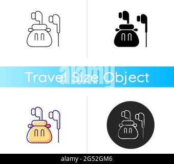 Icona delle cuffie Illustrazione Vettoriale