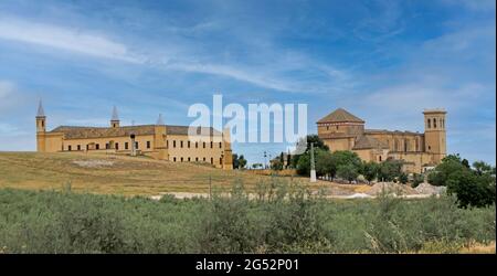 Collegiata e vecchia Università di Osuna a Siviglia, Andalusia, Spagna Foto Stock