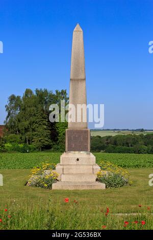 Il 18 ° (Eastern) britannico Divisione Memorial a Thiepval (Somme), Francia Foto Stock