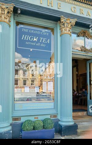 Il Grand Café di Oxford, la prima caffetteria in Inghilterra, risalente al 1650. Foto Stock