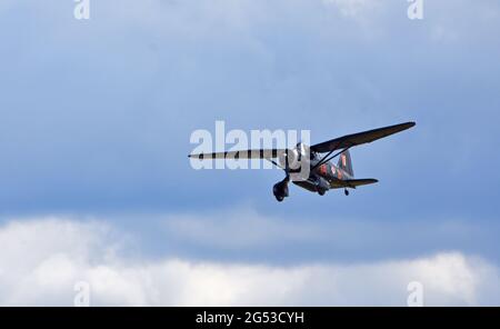 Aeromobili Westland Lyser 1938 in volo. Foto Stock