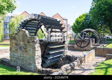 The Ancient Town Mill, Mill Bank, Stafford, Staffordshire, Inghilterra, Regno Unito Foto Stock