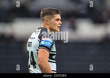 Cameron Scott (24) di Hull FC durante il gioco Foto Stock