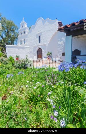 Missione Basilica San Diego De Alcala, San Diego, California, Stati Uniti d'America Foto Stock