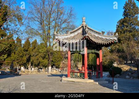 Vista su Baoding Foto Stock