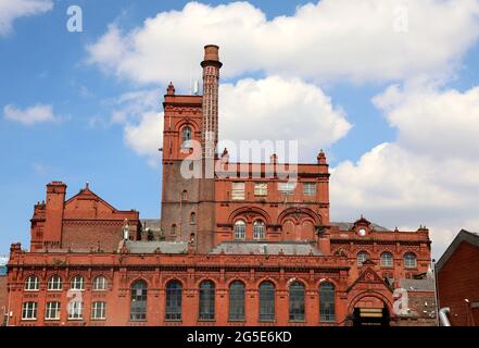 Birreria Higsons presso Stanhope Street a Liverpool Foto Stock