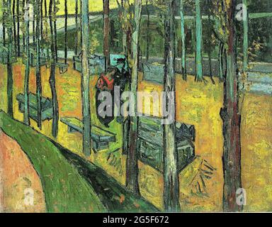 Vincent Van Gogh - Alychamps Autunno 1888 Foto Stock