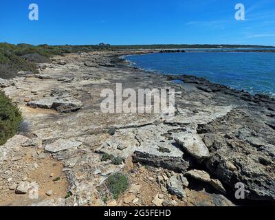 Es Caragol, Maiorca, Isole Baleari Foto Stock