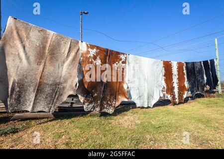 Bovino animale pelle pelli closeup foto immagine astratta sfondo dettaglio di pulito trattato insieme per rendere tappeto arredamento stile di vita stile di vita inte Foto Stock