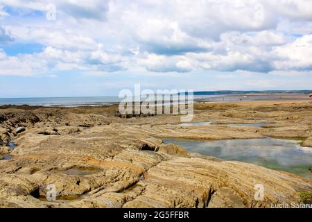 Dicono se venire qui nella bassa marea, si può incontrare una sirena.No fortuna per me questa volta, ma ho preso belle catture Foto Stock