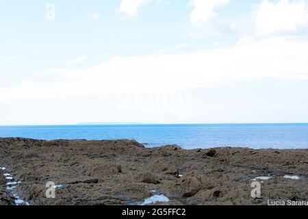 Dicono se venire qui nella bassa marea, si può incontrare una sirena.No fortuna per me questa volta, ma ho preso belle catture Foto Stock