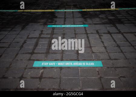 Londra, Regno Unito. 27 Giugno : lo stadio di Wembley nella foto. Foto Stock