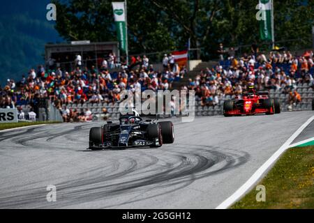 Spielberg, Austria. 27 Giugno 2021. 22 Yuki Tsunoda (JPN, Scuderia AlphaTauri Honda), Gran Premio di F1 della Stiria al Red Bull Ring il 27 giugno 2021 a Spielberg, Austria. (Foto di HOCH ZWEI) Credit: dpa/Alamy Live News Foto Stock