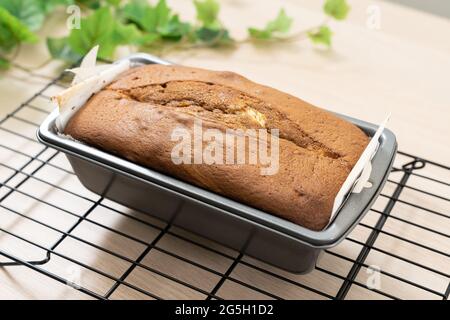 Torta di cioccolato, moka o burro di caffè Foto Stock