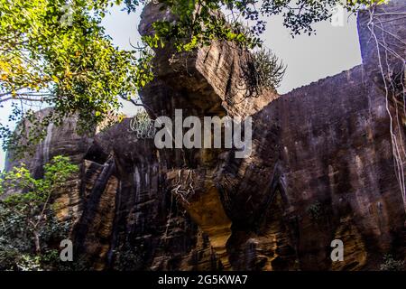 Grotte di Naida, Diu in giornata Foto Stock