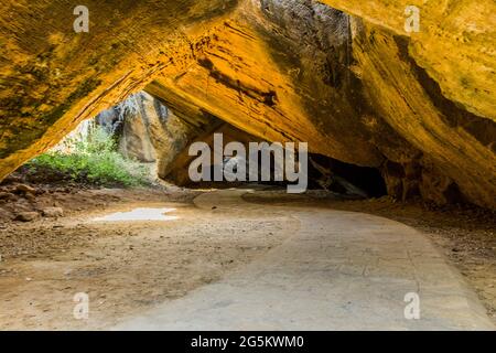 Grotte di Naida, Diu in giornata Foto Stock