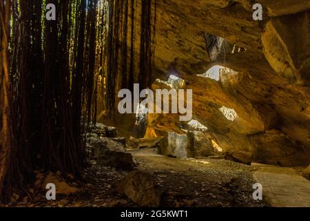 Grotte di Naida, Diu in giornata Foto Stock