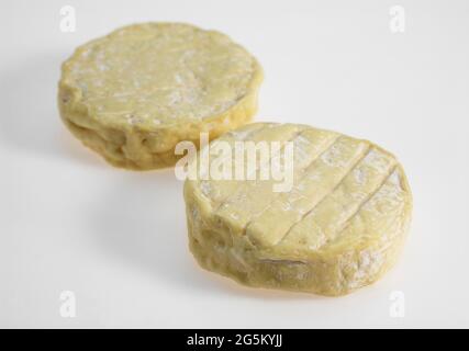 Saint Marcellin, formaggio francese a base di latte vaccino Foto Stock