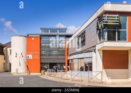 Casa di riposo - Mezieres-en-Brenne, Indre (36), Francia. Foto Stock