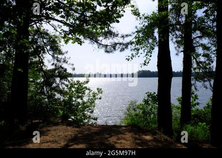 Area ricreativa di Indian Creek, Louisiana Foto Stock