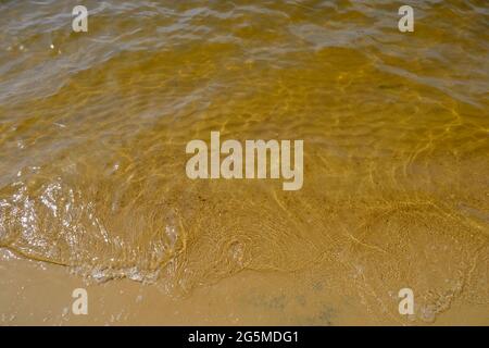 Area ricreativa di Indian Creek, Louisiana Beach Foto Stock