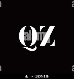 Logo Letter iniziale Logo modello con sfondo oro e nero, icona vettoriale moderno Illustrazione Vettoriale