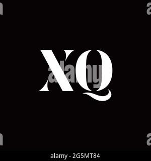 Logo Letter iniziale Logo modello con sfondo oro e nero, icona vettoriale moderno Illustrazione Vettoriale