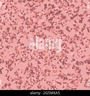 Struttura astratta in oro rosa illustrazione vettoriale in design piatto Illustrazione Vettoriale