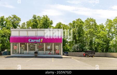 Negozio di Carvel a Bridgehampton, NY Foto Stock