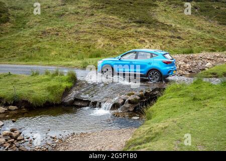 L'acqua splash popolare dalla serie TV circa il veterinario di paese James Herriot, Fore Gill Gate, North Yorkshire, Regno Unito Foto Stock