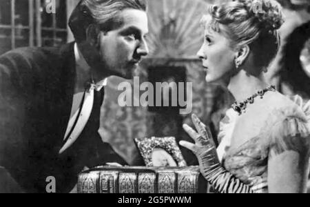 GASLIGHT (aka Angel Street) 1940 produzione della Anglo-American Film Company con Anton Walbrook e Diana Wynyard come Paul e Bela Mallen Foto Stock