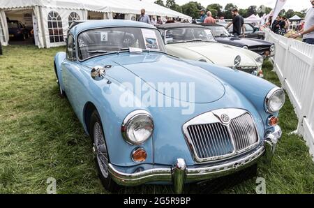 1960 MGA al Classic Car Show Syon Park Londra 2021 UK Foto Stock