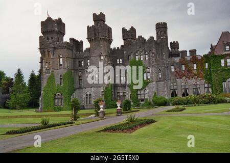 Ashford Castle, Irlanda Foto Stock