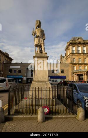 Il Memoriale di guerra dell'Egitto a Inverness, Scozia, Regno Unito Foto Stock