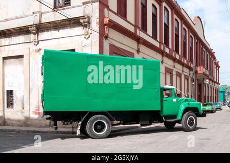 Scene della città di l'Avana, Cuba, 2021 Foto Stock