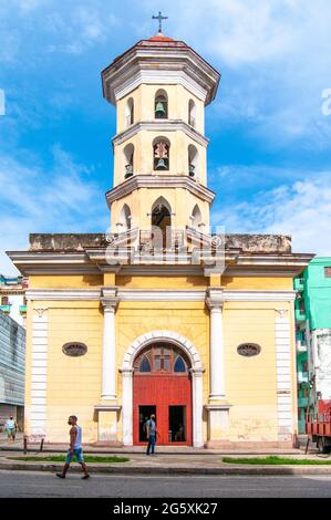 Scene della città di l'Avana, Cuba, 2021 Foto Stock