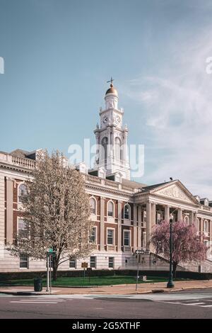 Architettura del Municipio di Schenectady, a Schenectady, New York Foto stock - Alamy