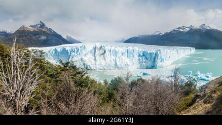 Ghiacciaio Perito Moreno in Argentina Foto Stock