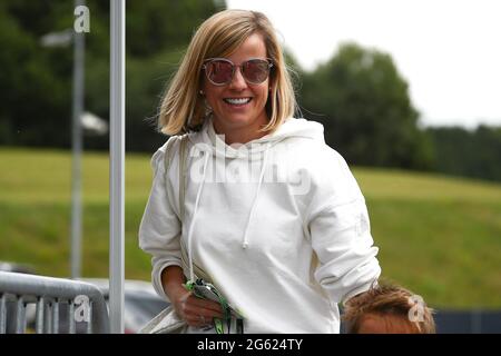 Spielberg, Osterreich. 01 luglio 2021. Susie Stoddart Wolff, ex pilota e moglie di Toto Wolff Direttore Esecutivo del Mercedes AMG F1 Team, Campionato del mondo di Formula 1 2021, GP d'Austria 1 Luglio 2021 Foto Federico Basile/Insifefoto Credit: Insdefoto srl/Alamy Live News Foto Stock