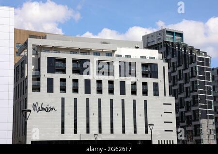 Malmaison Hotel presso il Princes Dock di Liverpool Foto Stock