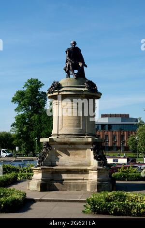 Il Memoriale di Gower, Stratford-upon-Avon, Warwickshire, Inghilterra, Regno Unito Foto Stock