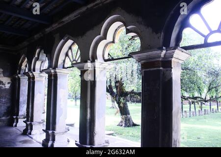 La bella vecchia casa padronale Foto Stock