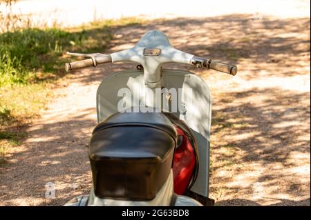 terni ,italia LUGLIO 02 2021 :vespa 50 speciale vintage piaggio Foto Stock