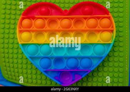 giocattolo antistress per bambini Foto Stock