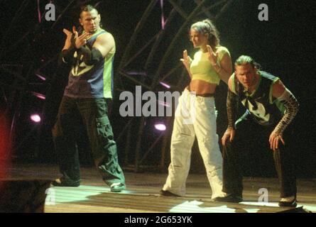 Matt Hardy Lita Scotty 2 Hotty 2001 Foto di John Barrett/PHOTOlink Foto Stock